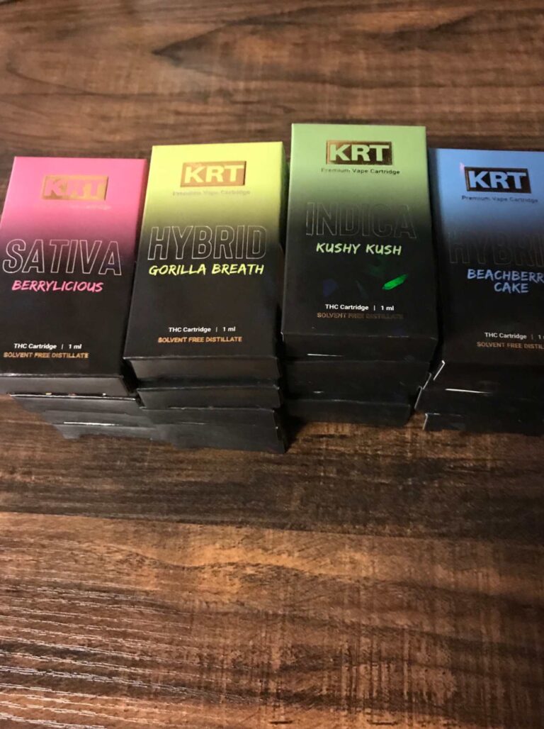 KRT (1g) Cannabis Cartridge DC Exotic Gifts Weed Delivery