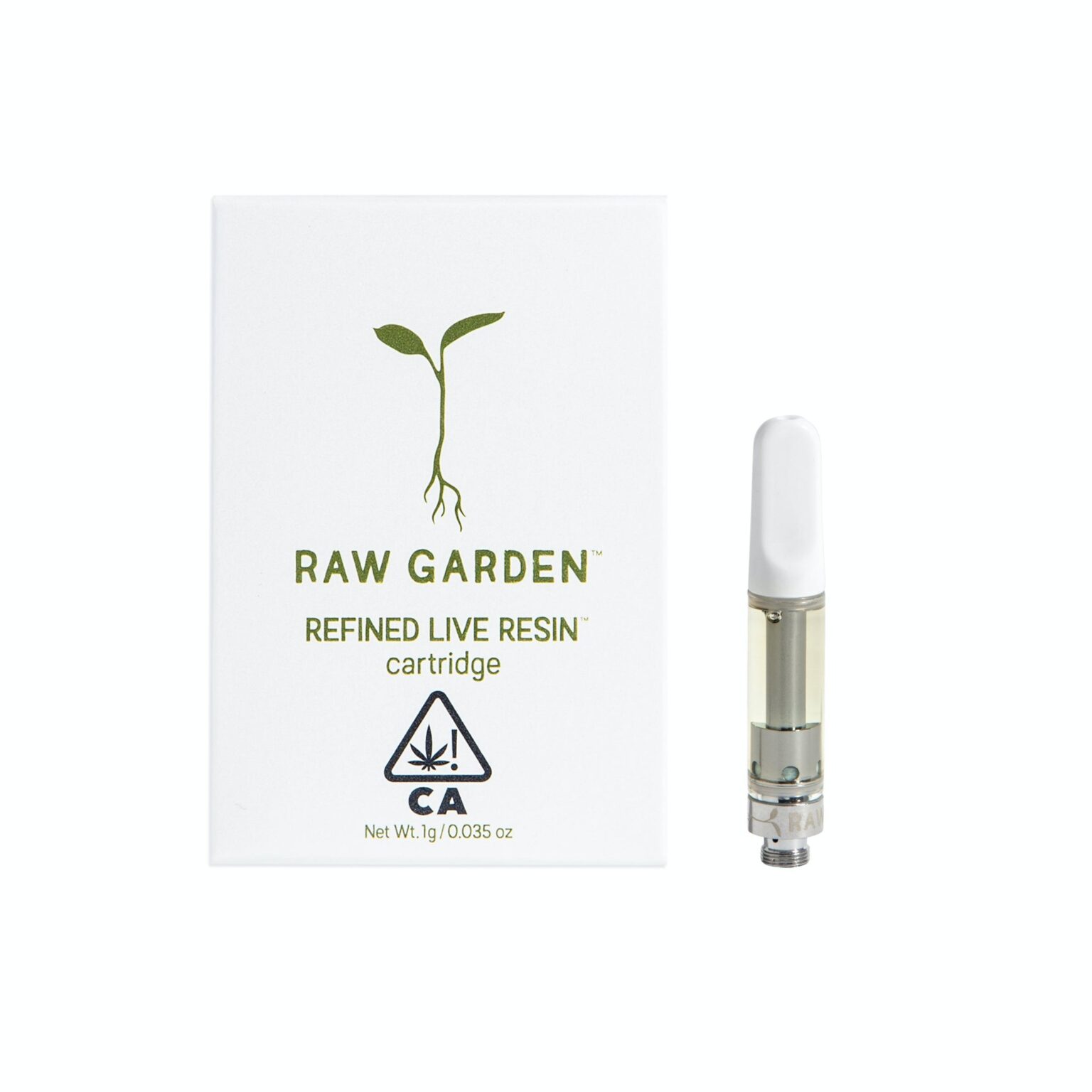 Raw Garden (1g) Cannabis Cartridge DC Exotic Gifts Weed Delivery