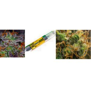 Pro Combo – One Topshelf Cart and Two 1/8 oz Premium Flower